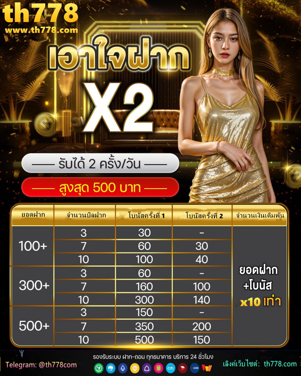 ฝากแรก100รับ300